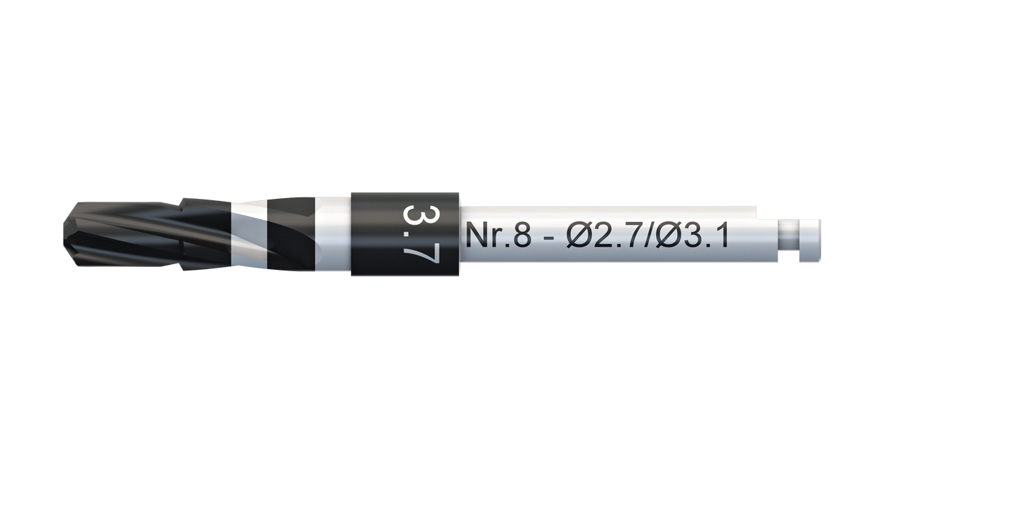 3,75 Soft Bone Drill - Short Ø 2,8 - Ø 3,0mm