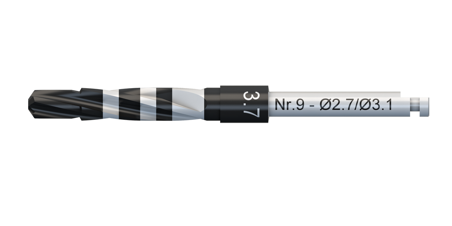 3,75 Soft Bone Drill - Long Ø 2,8 - Ø 3,0mm