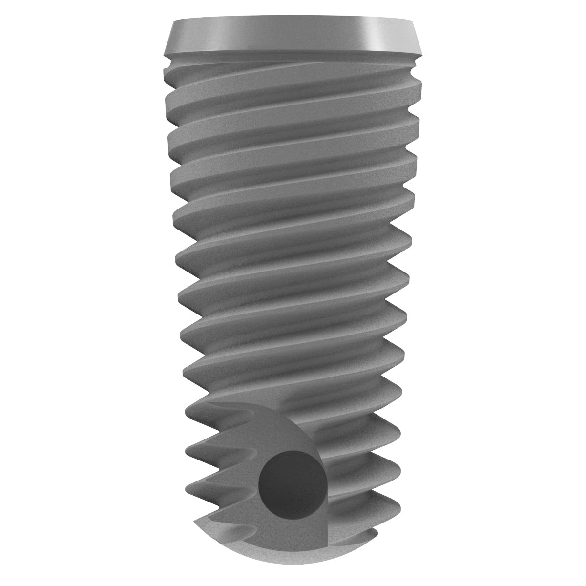 Vent Implant Machined, Ø 3.75mm, L8mm w. TVSCS