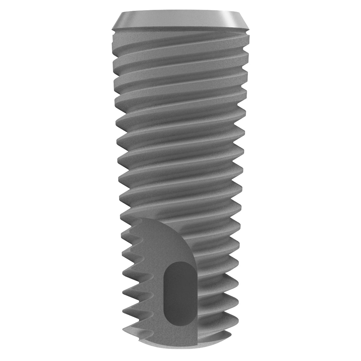 Vent Implant Machined, Ø 4.1mm, L10mm w. TVSCS