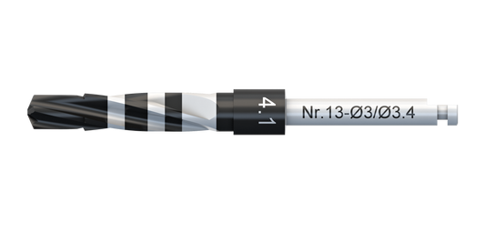 4,1 Soft Bone Drill - Long Ø 3,4 - Ø 3,6mm