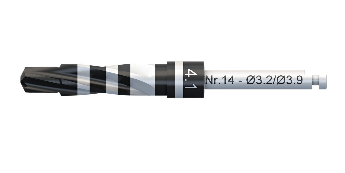 4.1 Dense Bone Drill - Long – 3.2/3.9 mmD