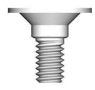 Surgical TV Cover Screw for Sinus Lift