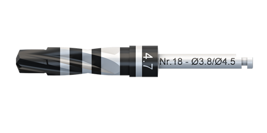 4.7 Dense Bone Drill - Long - 3.8/4.6 mmD